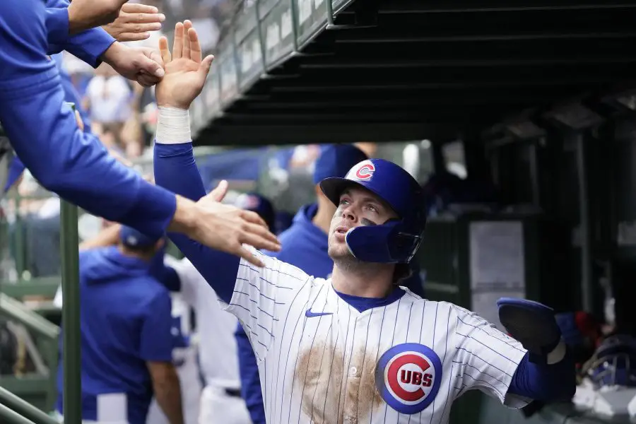 MLB: Cincinnati Reds at Chicago Cubs,nico hoerner