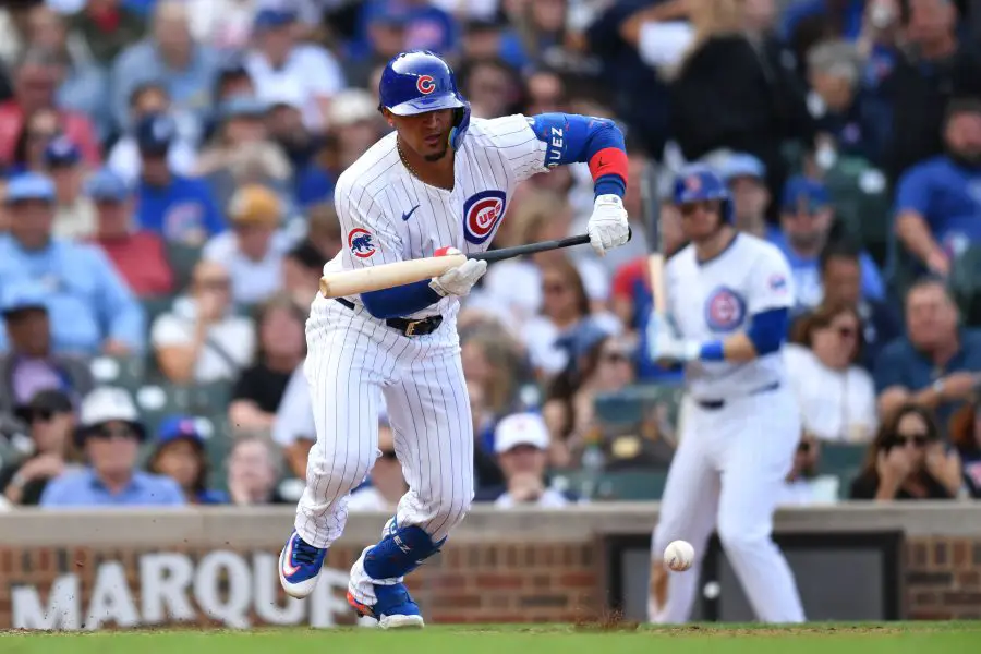 MLB: Cincinnati Reds at Chicago Cubs