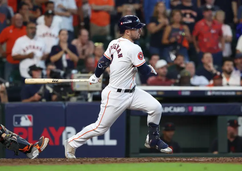 MLB: Playoffs Detroit Tigers at Houston Astros Alex Bregman