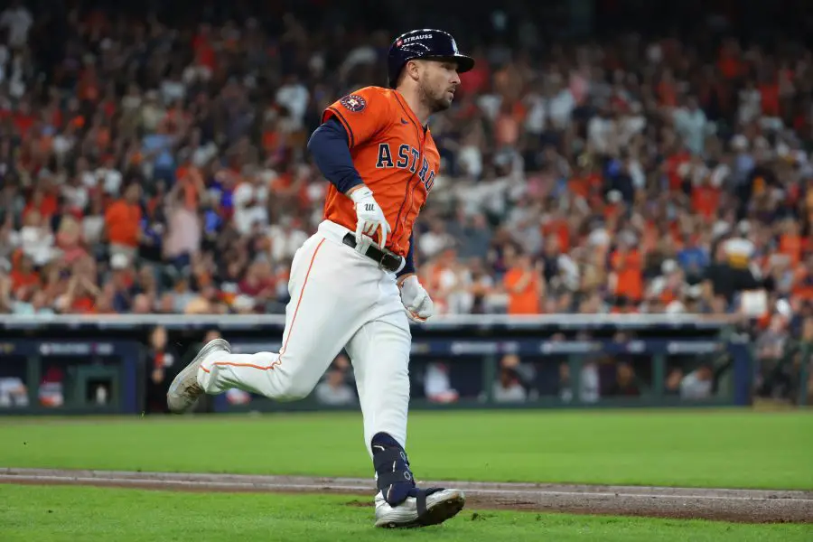 MLB: Playoffs Detroit Tigers at Houston Astros Alex Bregman