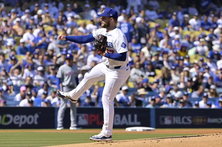 MLB: NLCS New York Mets at Los Angeles Dodgers