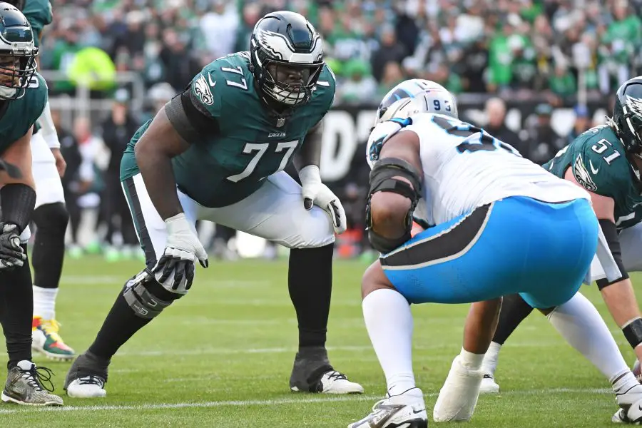 NFL: Carolina Panthers at Philadelphia Eagles,mekhi becton