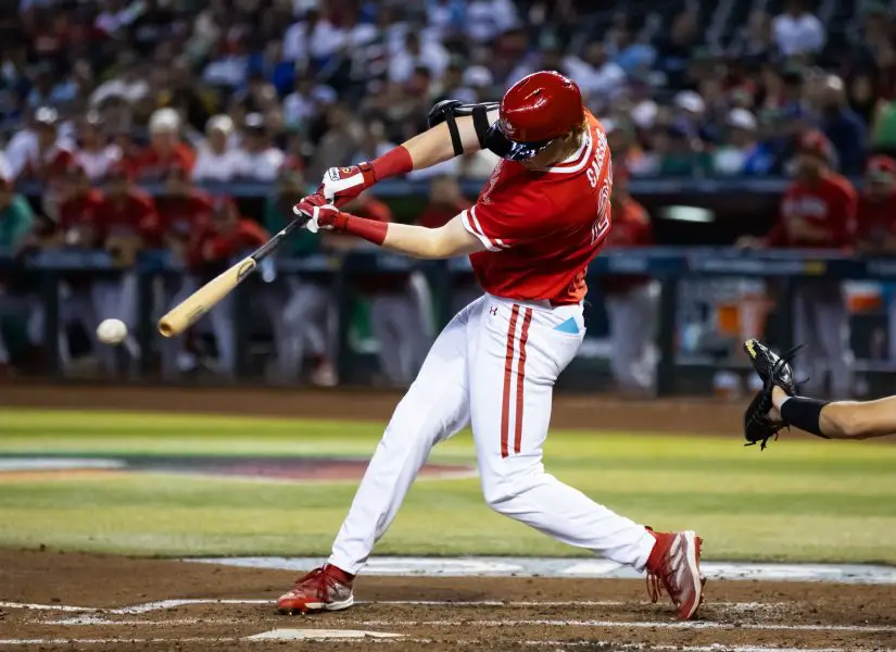 Baseball: World Baseball Classic Mexico vs Canada, Owen Caissie