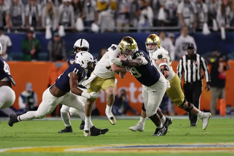 NCAA Football: Orange Bowl Notre Dame at Penn State