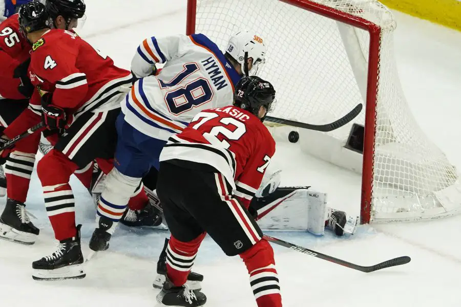 NHL: Edmonton Oilers at Chicago Blackhawks