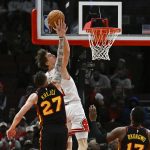 NBA: Atlanta Hawks at Chicago Bulls Matas Buzelis