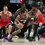 NBA: Chicago Bulls at Portland Trail Blazers Coby White