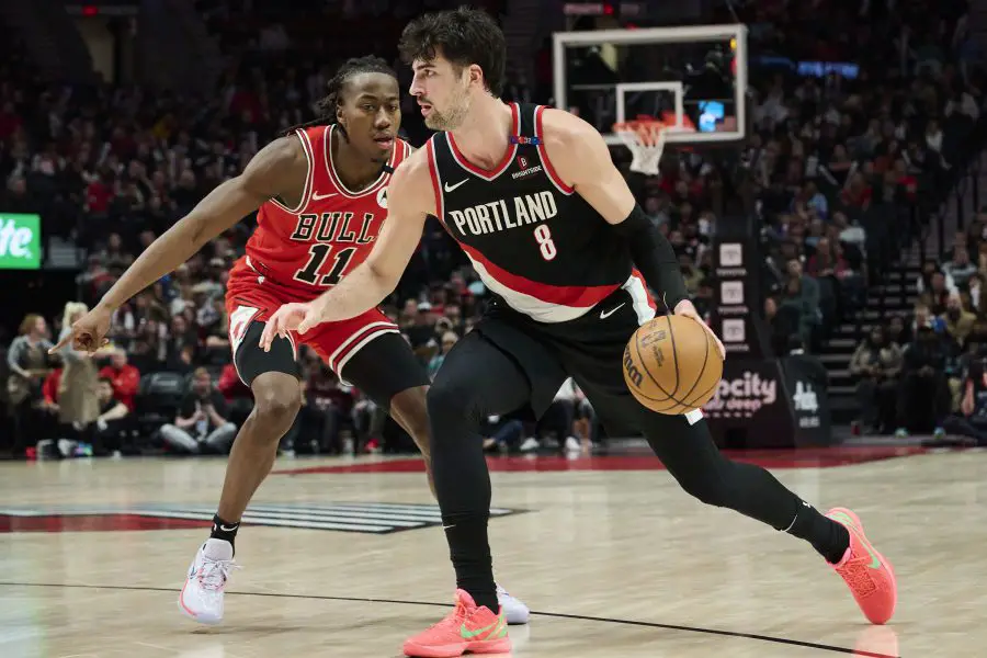 NBA: Chicago Bulls at Portland Trail Blazers