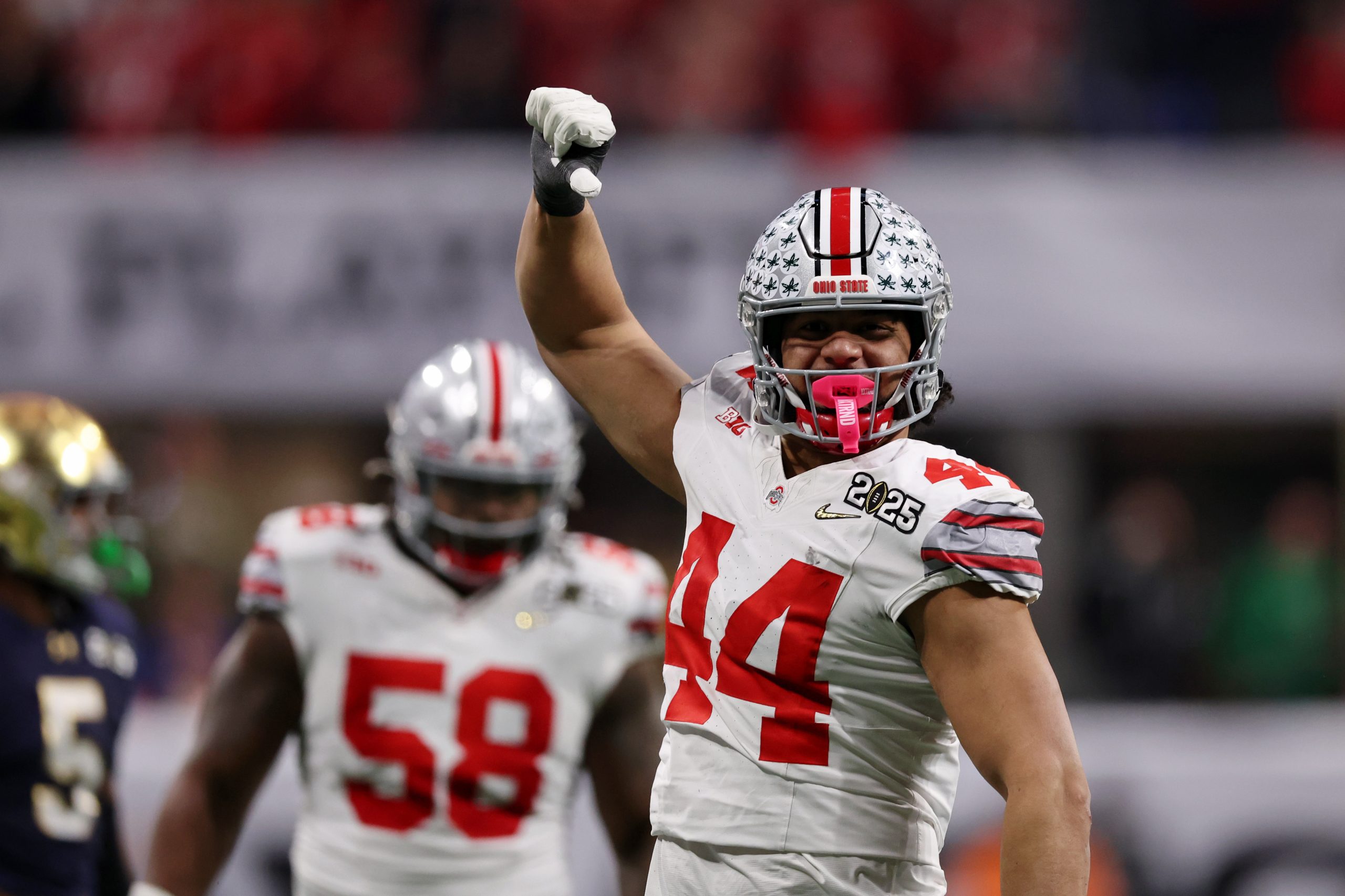 The Chicago Bears could look at an Ohio State Buckeye pass rusher in the second round