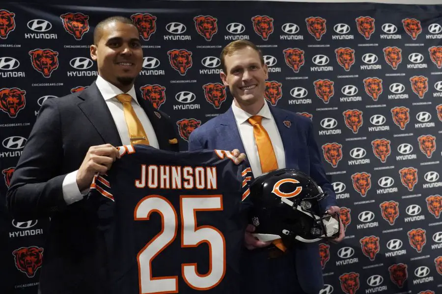 NFL: Chicago Bears Head Coach Ben Johnson Introductory Press Conference