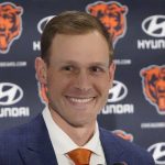 NFL: Chicago Bears head coach Ben Johnson introductory press conference Jim Dray