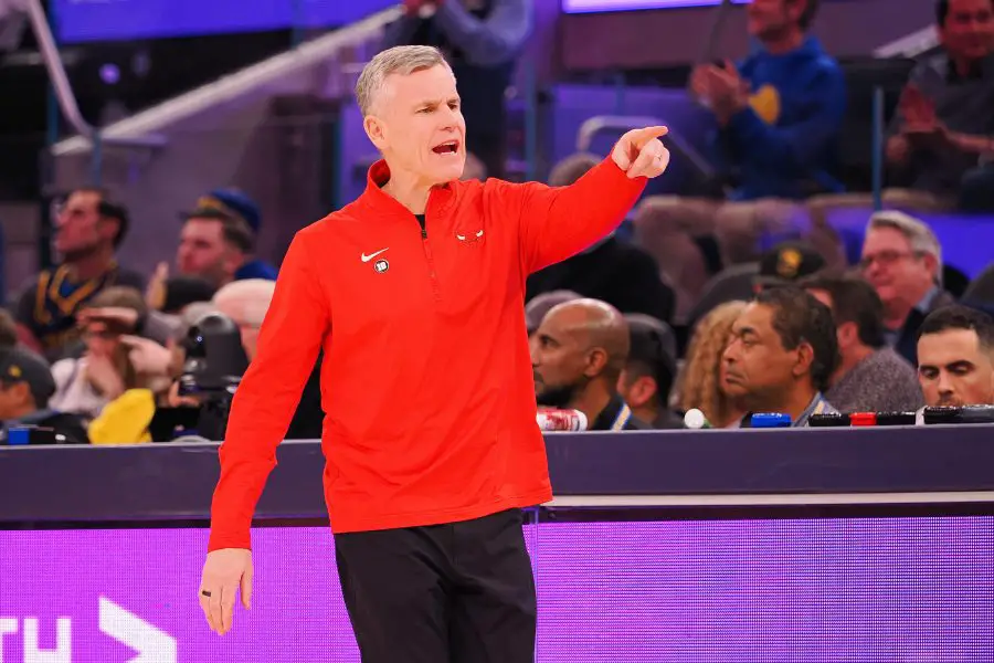 NBA: Chicago Bulls at Golden State Warriors Billy Donovan