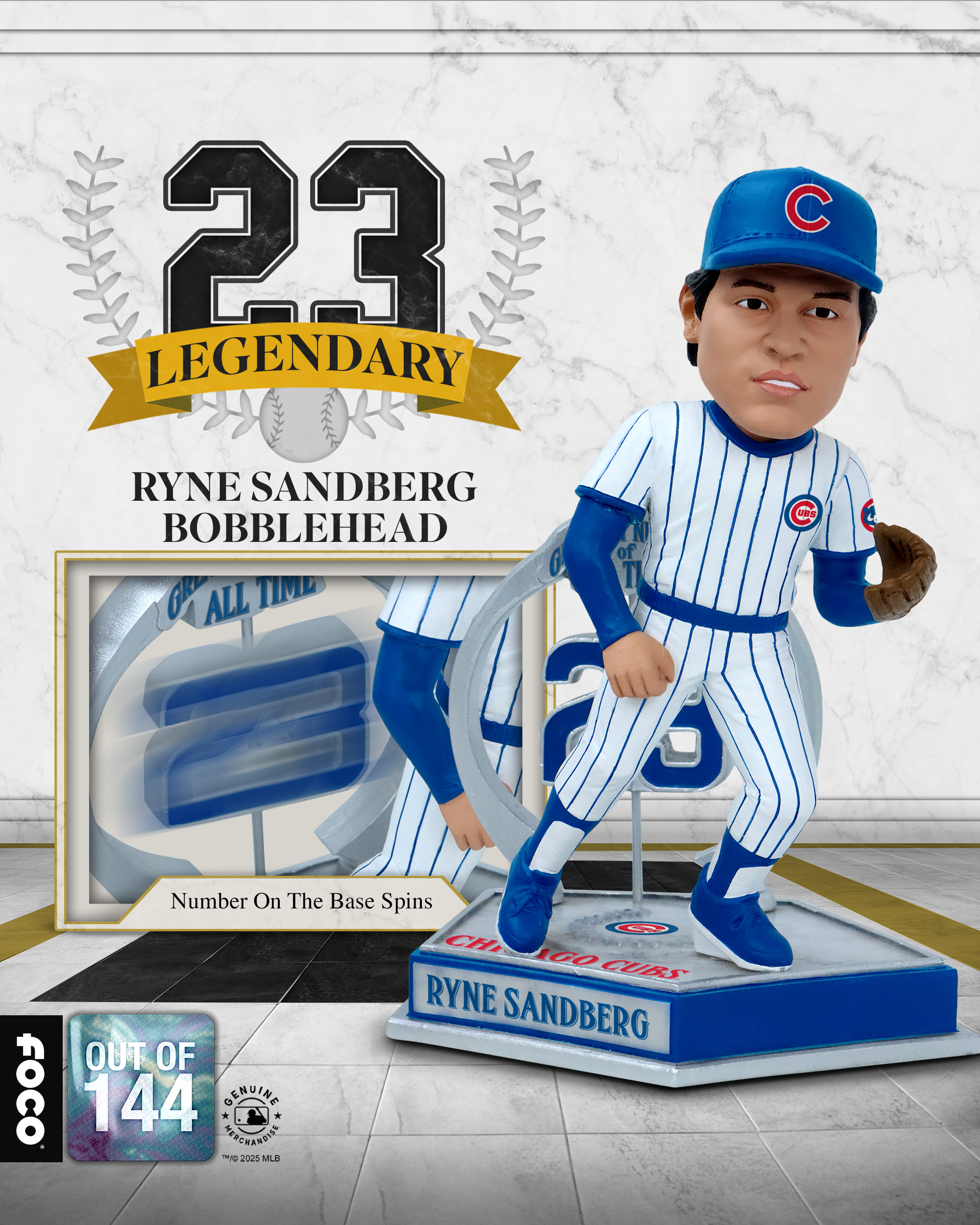 Get ready to upgrade that stellar Chicago Cubs collection with the all-new bobblehead from FOCO!