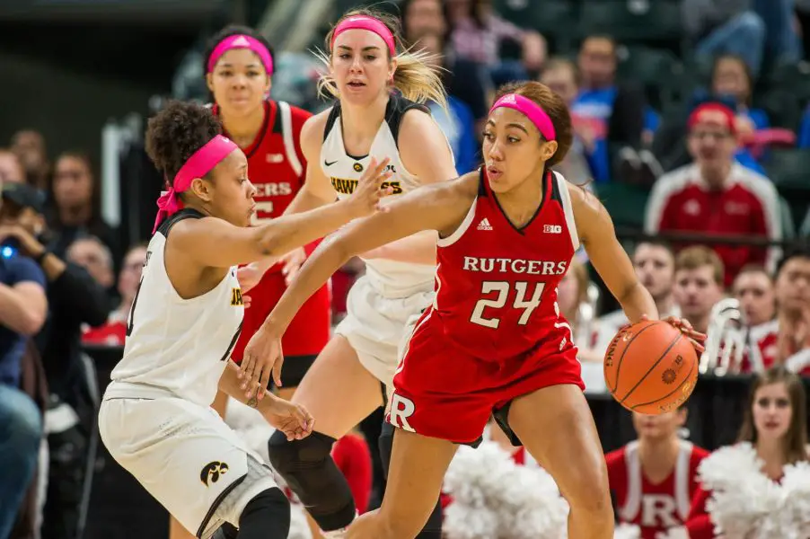 NCAA Womens Basketball: Big Ten Conference Tournament Rutgers vs Iowa