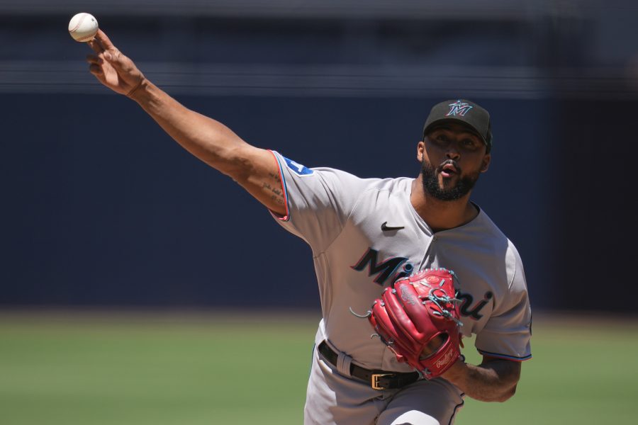 MLB: Miami Marlins at San Diego Padres Sandy Alcantara