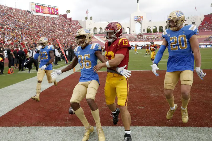 NCAA Football: UCLA at Southern California