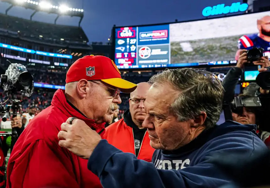 Chicago Bears head coach Ben Johnson is attempting to chase Bill Belichick and Andy Reid's legacy 