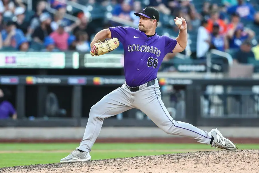 MLB: Colorado Rockies at New York Mets Jalen Beeks