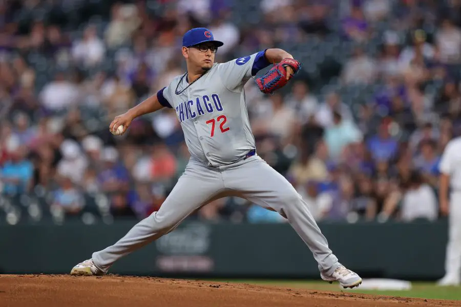 MLB: Chicago Cubs at Colorado Rockies