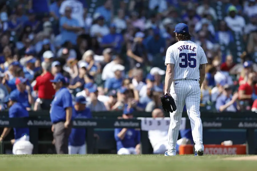 MLB: Oakland Athletics at Chicago Cubs Justin Steele