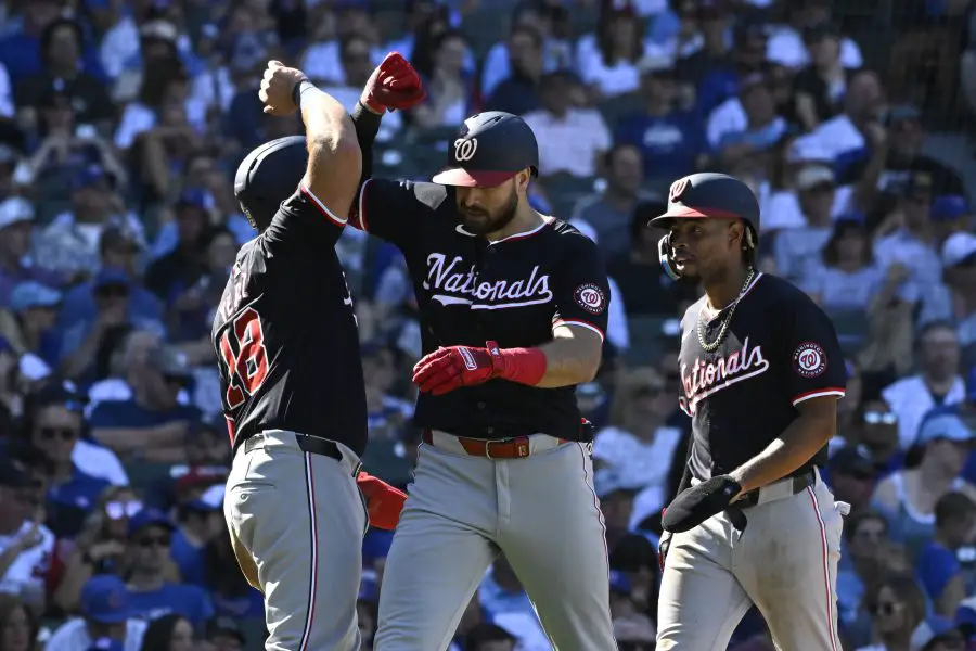 MLB: Washington Nationals at Chicago Cubs