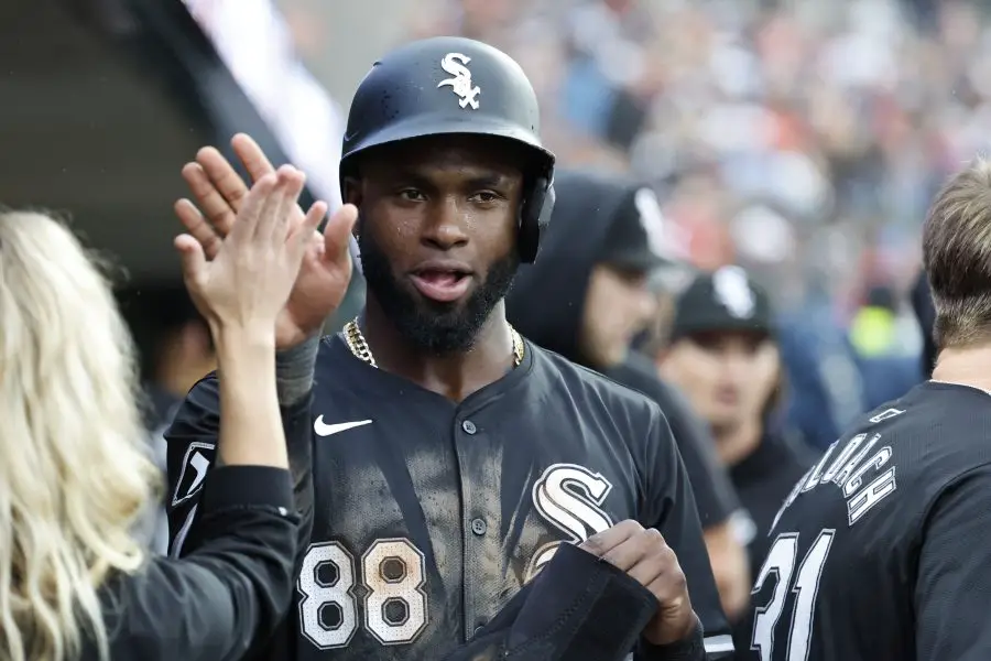 MLB: Chicago White Sox at Detroit Tigers Luis Robert Jr.