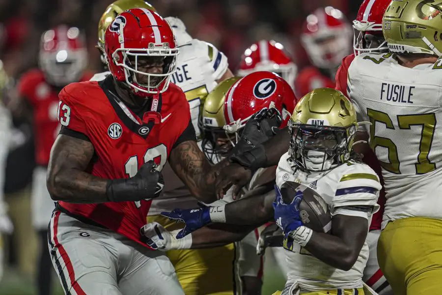 NCAA Football: Georgia Tech at Georgia