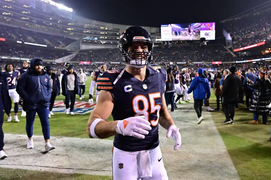 Chicago Bears tight end Cole Kmet