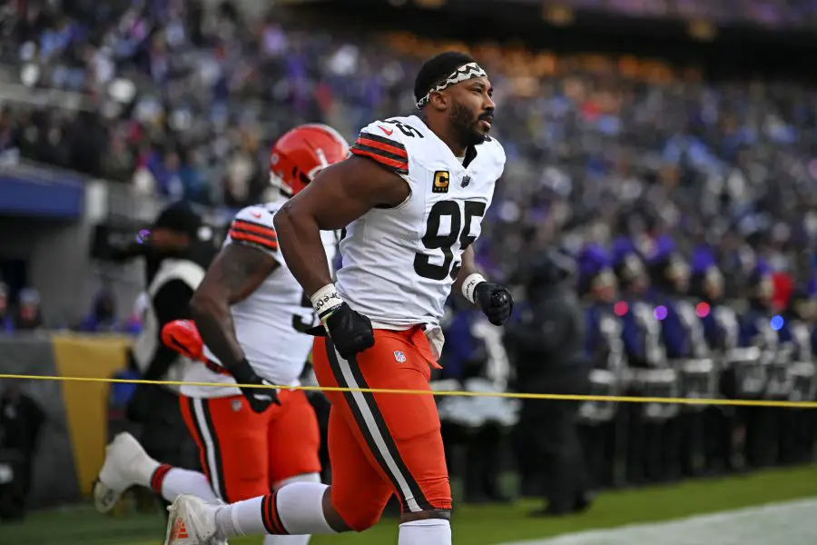 Chicago Bears trade target Myles Garrett