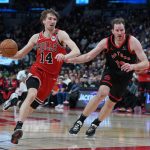 NBA: Chicago Bulls at Toronto Raptors Matas Buzelis