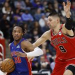 NBA: Chicago Bulls at Detroit Pistons Nikola Vucevic