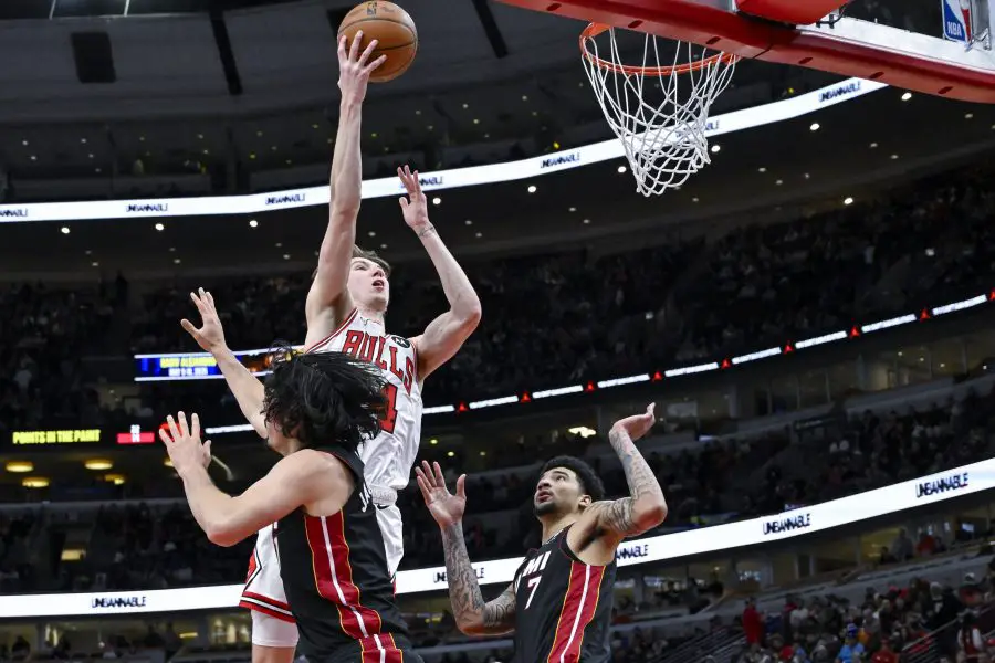 NBA: Miami Heat at Chicago Bulls Buzelis