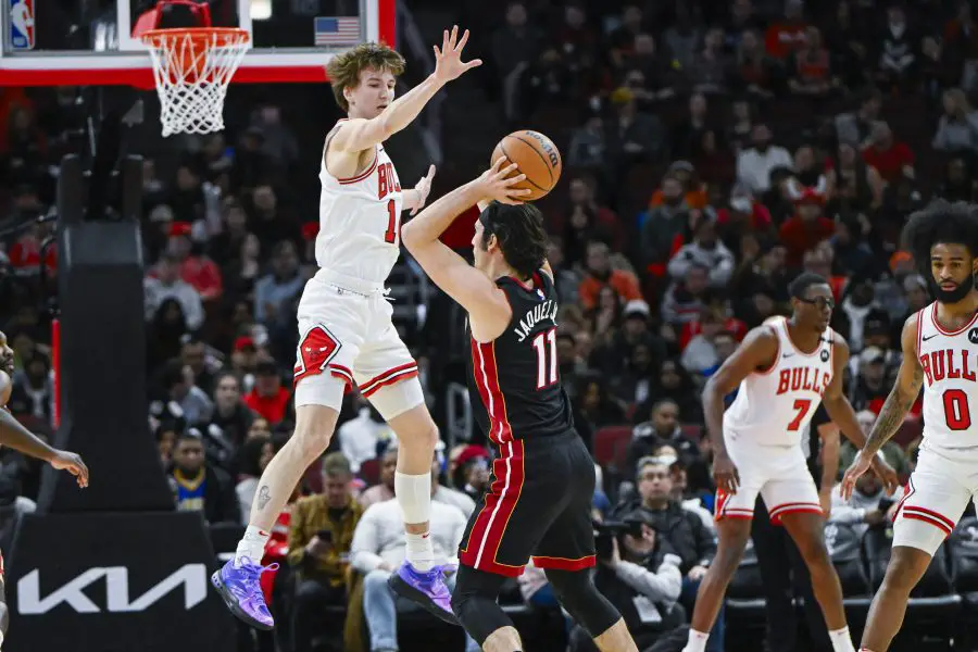 NBA: Miami Heat at Chicago Bulls