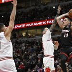 NBA: Miami Heat at Chicago Bulls