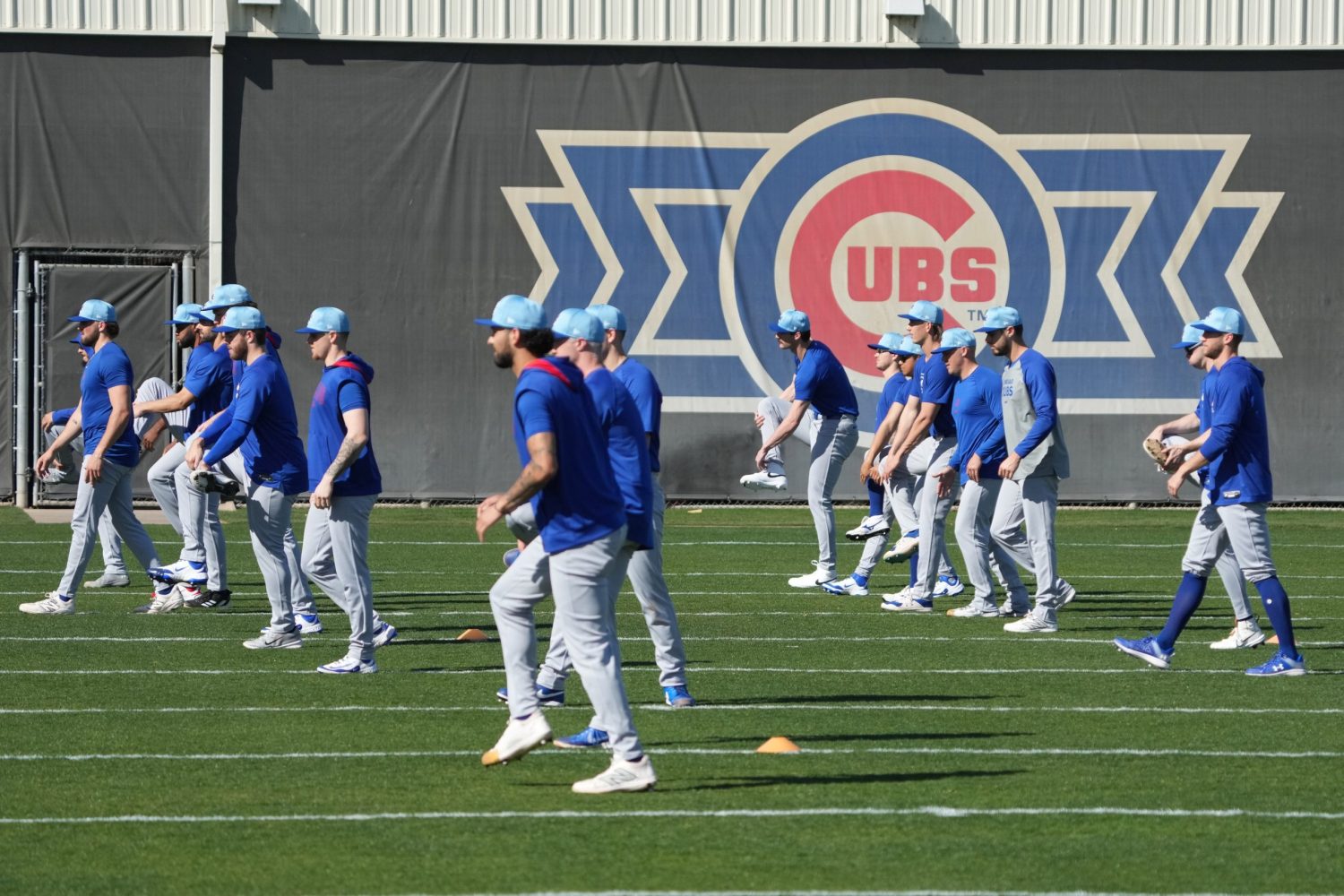 Chicago Cubs power-hitting righty getting reps at 1B