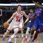 NBA: Detroit Pistons at Chicago Bulls