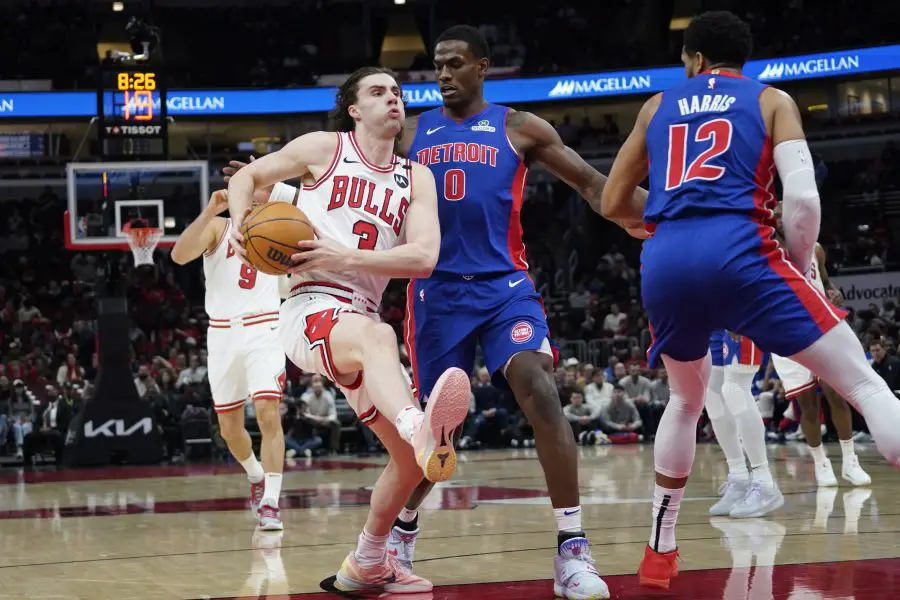 NBA: Detroit Pistons at Chicago Bulls