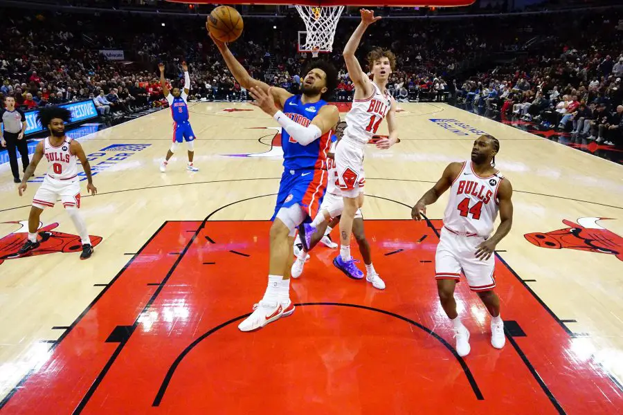 NBA: Detroit Pistons at Chicago Bulls