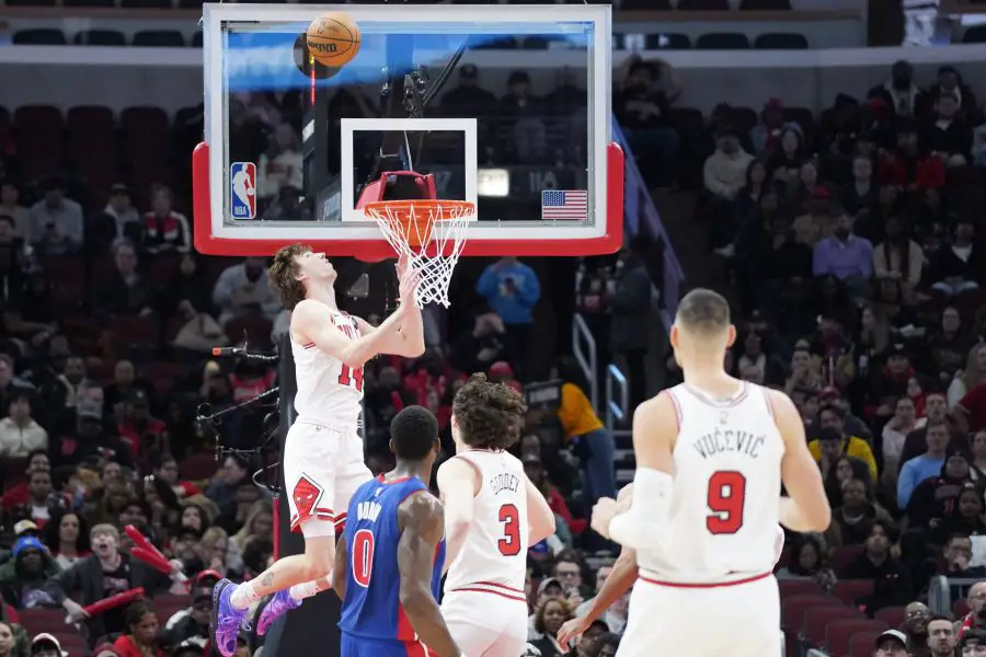 NBA: Detroit Pistons at Chicago Bulls