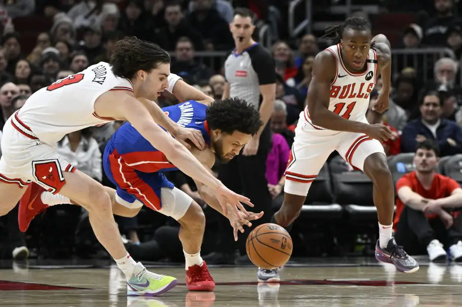 NBA: Detroit Pistons at Chicago Bulls