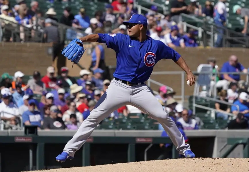 MLB: Spring Training Chicago Cubs at Colorado Rockies