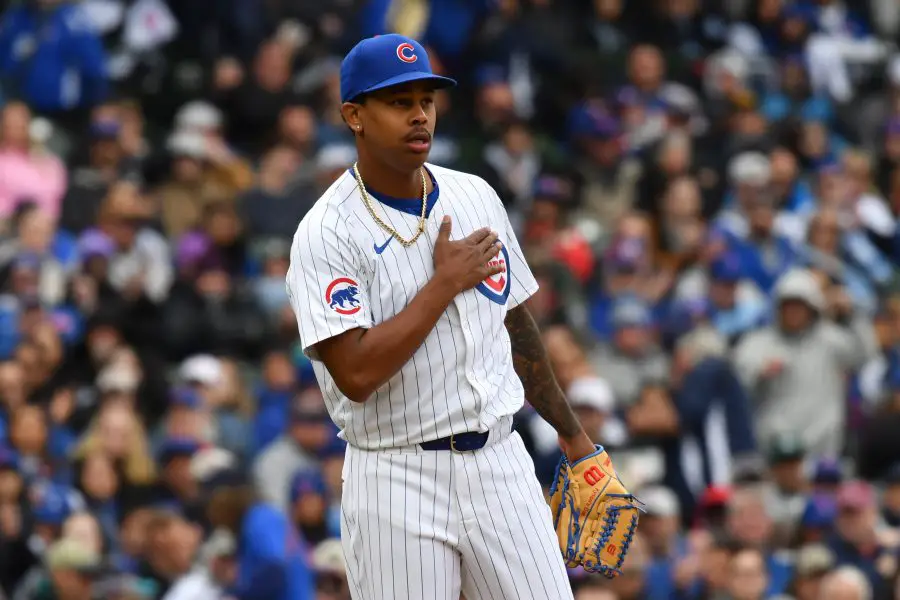 MLB: Game One Miami Marlins at Chicago Cubs