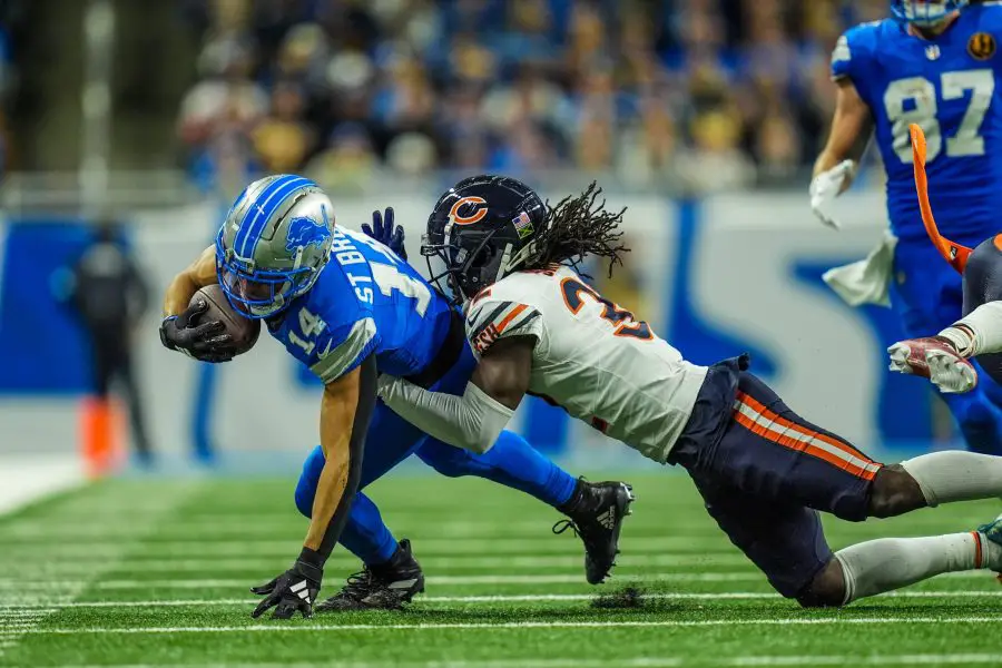 Chicago Bears Detroit Lions Amon-Ra St. Brown