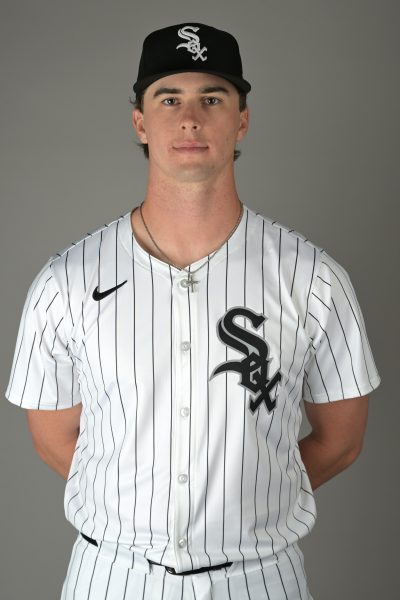 Chicago White Sox pitcher Grant Taylor (81) poses for a photo on media day at the team’s spring training facility in Glendale, AZ. 