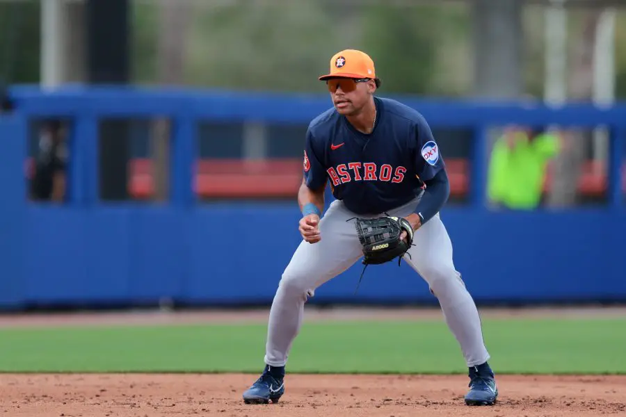 MLB: Spring Training Houston Astros at New York Mets Cam Smith, former Chicago Cubs prospect