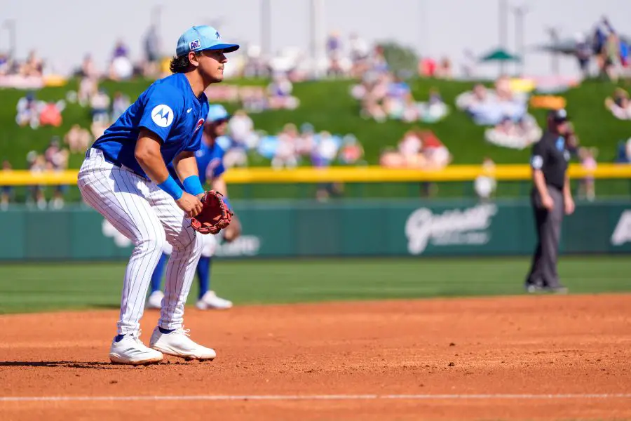 MLB: Spring Training Los Angeles Angels at Chicago Cubs