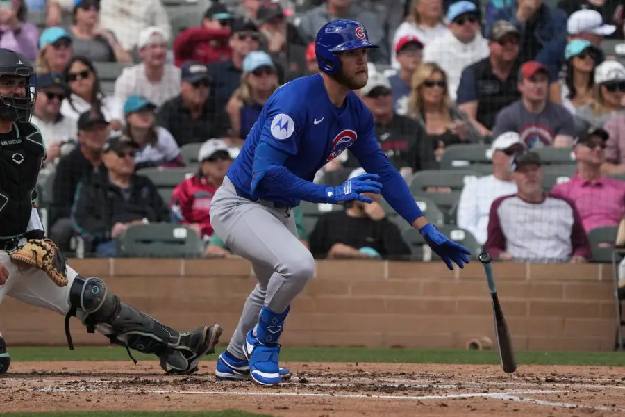 MLB: Spring Training Chicago Cubs at Arizona Diamondbacks Gage Workman