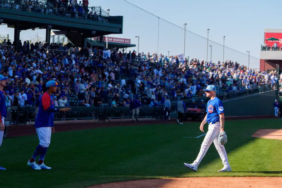 MLB: Spring Training Seattle Mariners at Chicago Cubs Cade Horton