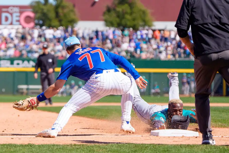 MLB: Spring Training Seattle Mariners at Chicago Cubs