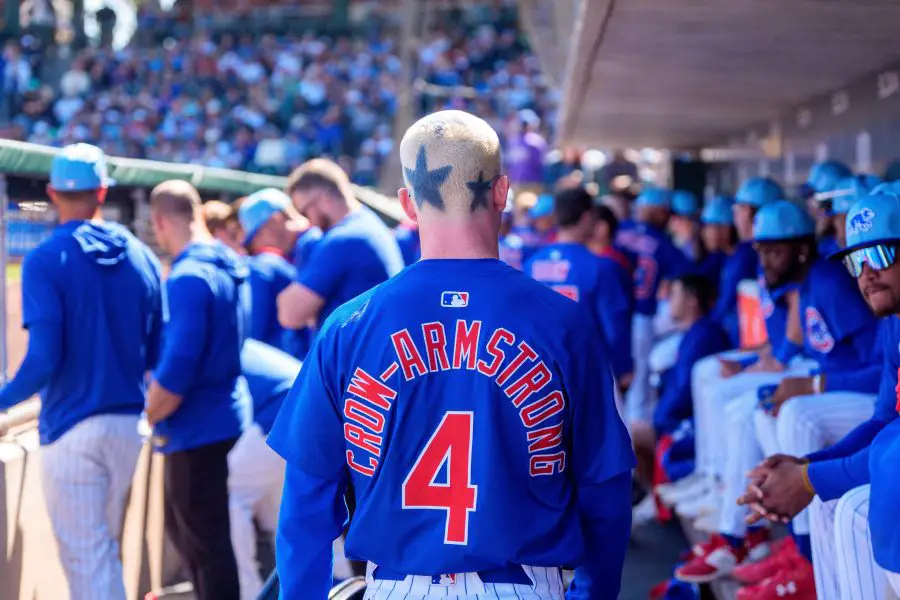 MLB: Spring Training Seattle Mariners at Chicago Cubs Pete Crow-Armstrong